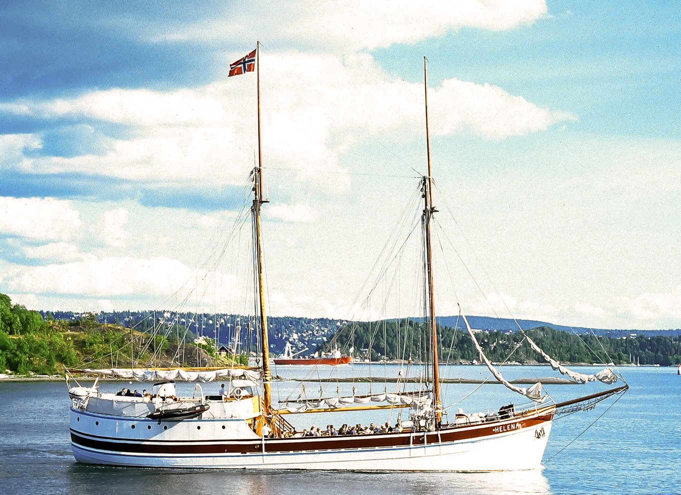 Oslo: Oslo Fjord Sightseeing Cruise med sejlskib