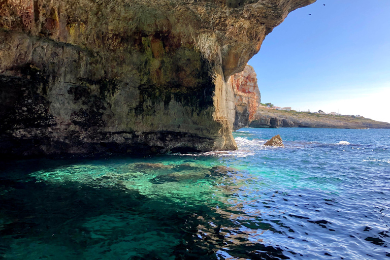 From Leuca: Adriatic Boat Tour with Ionian Caves & Swimming Leuca: tour Adriatic + Ionian caves 3 h ( low season)
