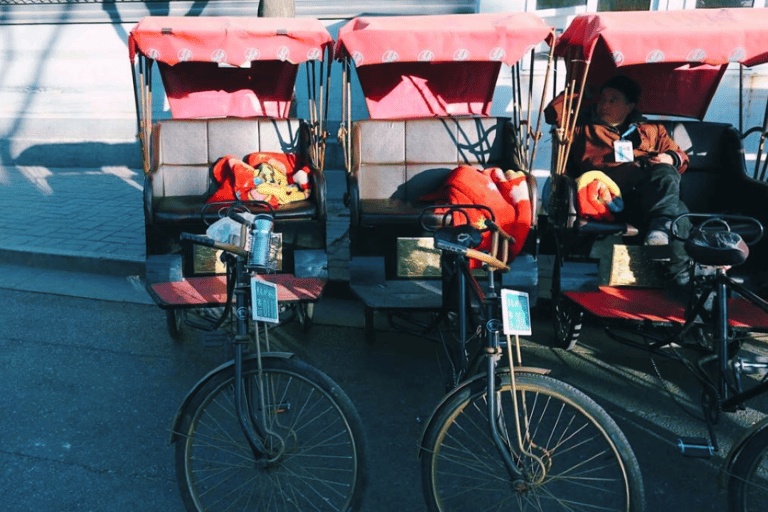 Pekin: Shichahai Hutong Tour taksówką pieszo