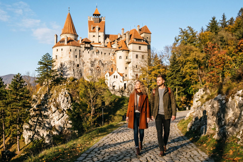 Day Trip - Bran Castle, Peles Castle & "Wednesday" Castle COACH TOUR Audio guide in 24 languages