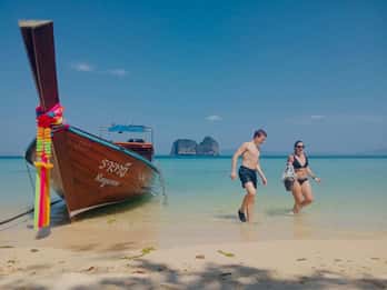 Ko Lanta: Klassisk longtailbåttur til 4 øyer med lunsj