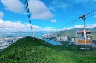 Hongkong: Private Tour zur Insel Lantau mit Seilbahn & Abholung