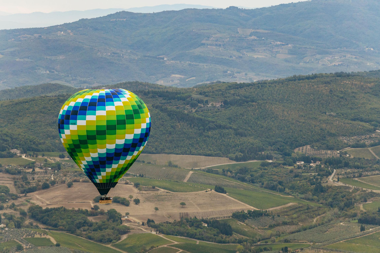 Heißluftballon-Fahrt über der Toskana: FlorenzStandard Ballonfahrt über der Toskana