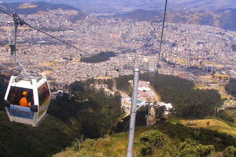 Quito: Quito&#039;s kabelbaan op de Pichincha Vulkaan