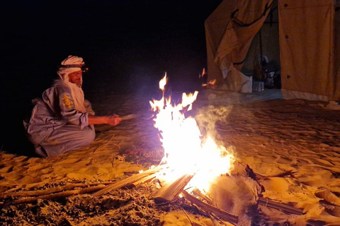 bivouac dans le desert