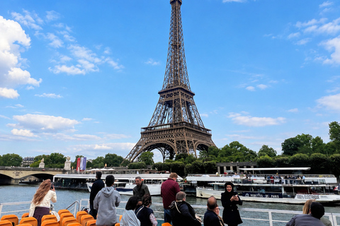Paris: Panoramic Seine Cruise & Gourmet French Crêpe Paris: Panoramic Seine Cruise with Gourmet French Crêpe