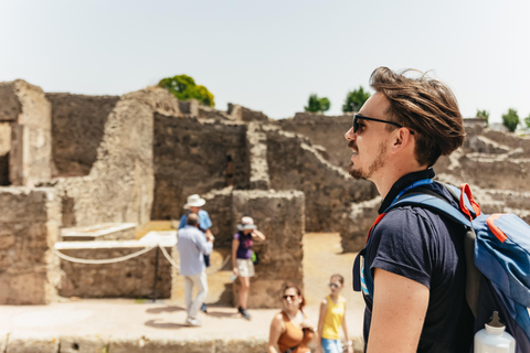 Desde Nápoles: Excursión de un día a Pompeya, Costa Amalfitana y Positano