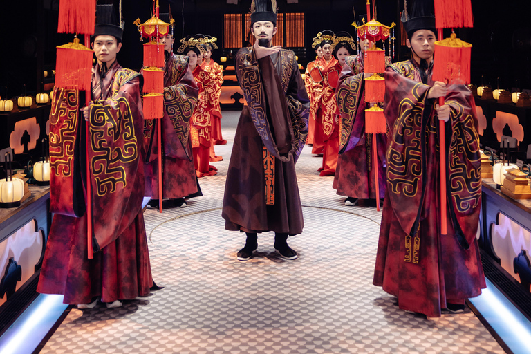 Nanjing：Six Dynasties Imperial Banquet with Show Ticket Row 3 Only Meal