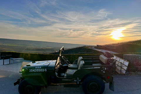 Epernay: Jeep tour of the vineyards with tasting and visits
