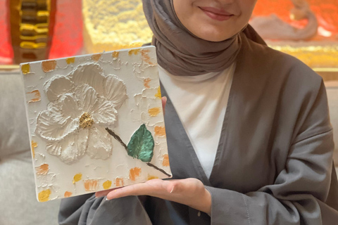 Antalya Relief Technique Canvas Painting Workshop 3D Texture