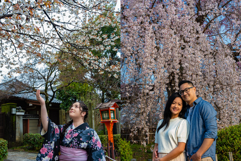 Kyoto: Private Cherry Blossom Photoshoot