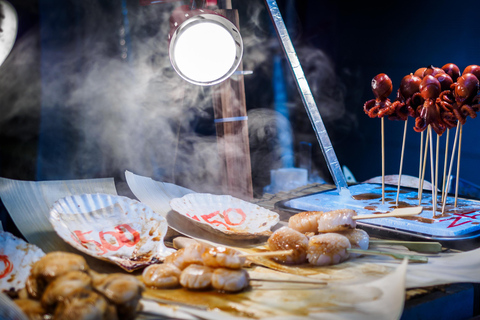 Osaka : Marché de Kuromon et visite culinaire de 2 heures à SennichimaeVisite en petit groupe en anglais