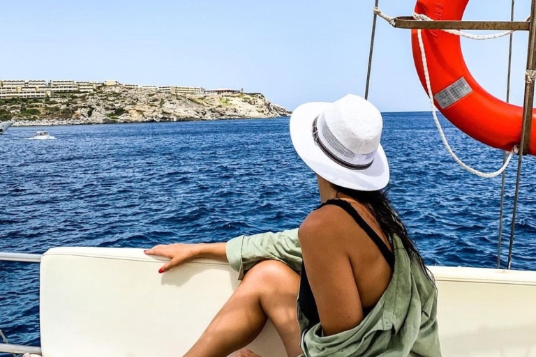 Rhodes: Cruise to Quinn Bay, Afandou & Kallithea with Lunch