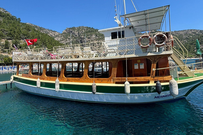 Marmaris: Full Day Boat Trip with BBQ & Drinks Marmaris: Boat Trip and Lunch & Hotel Transfer