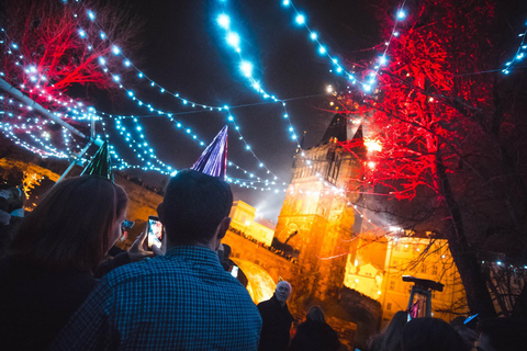 New Year's Eve Party at Prague's Charles Bridge Terrace