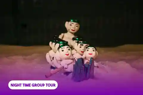 Ho Chi Minh: Auténtica Cena Vietnamita y Espectáculo de Marionetas de Agua