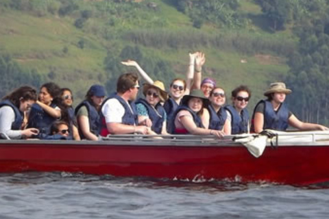 From Kigali: Gorilla Trekking in Uganda and Lake Burera Tour Kigali: Gorilla Trekking in Uganda and Lake Burera Boat Ride
