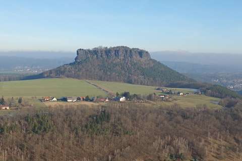 From Dresden: Table mountains Lilienstein & Königstein tour