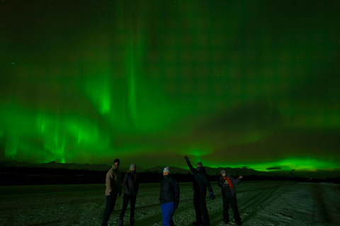 Depuis Fairbanks : Excursion aux aurores boréales avec photographie