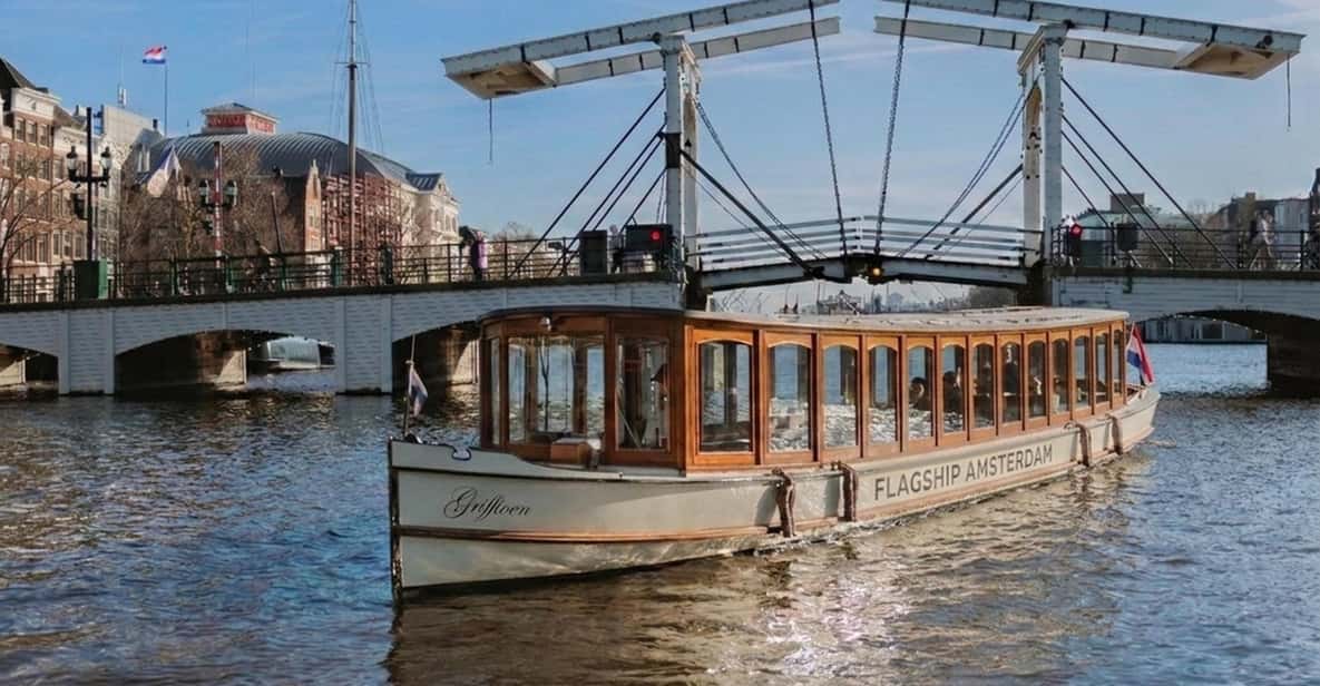 Afbeelding 0 van Amsterdam: luxe grachtenrondvaart met onbeperkte drankjes en hapjes