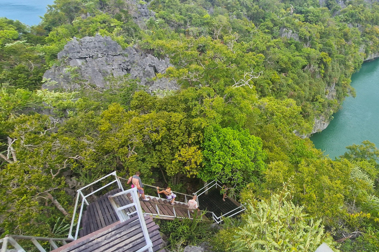 Koh Pha Ngan: Day Tour Ang Thong with Kayak, Snorkel & Lunch Option 1: Hotel Pick up in Koh Pha Ngan