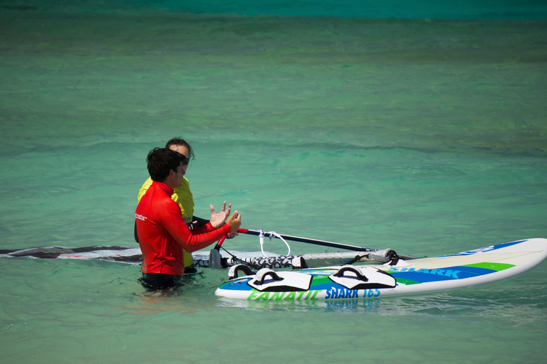 Beginner windsurf course in El Cotillo (4 hours) learn to windsurf