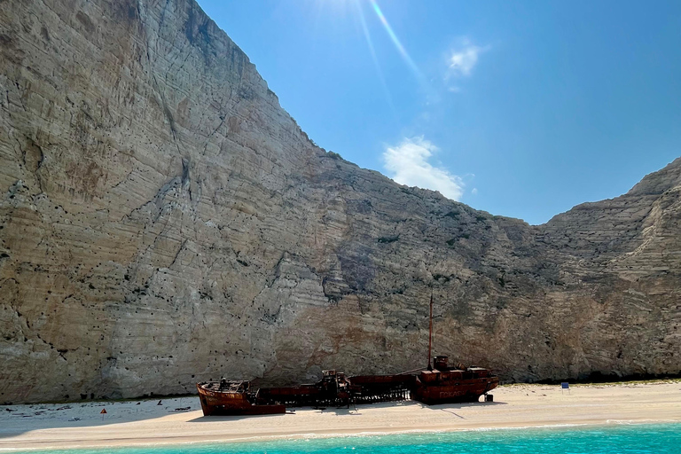 Zakynthos : Tour des points forts avec arrêts baignade et croisière en bateauVisite de groupe