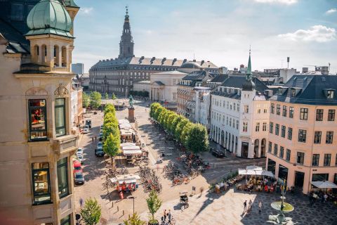Copenhague : Visite guidée publique de 3 heures à pied en français