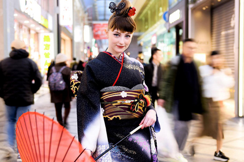 Servizio fotografico in kimonoFotografia in interni in kimono