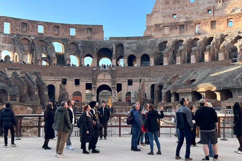 Rome: Colosseum Arena Floor Guided Tour Up to 6 People