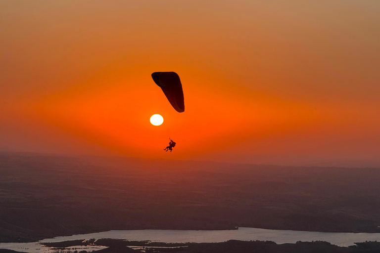 Fly over Aguergour: Extreme Tandem Paragliding with GoPro Sunset: Extreme Adrenaline Tandem Paragliding with GoPro