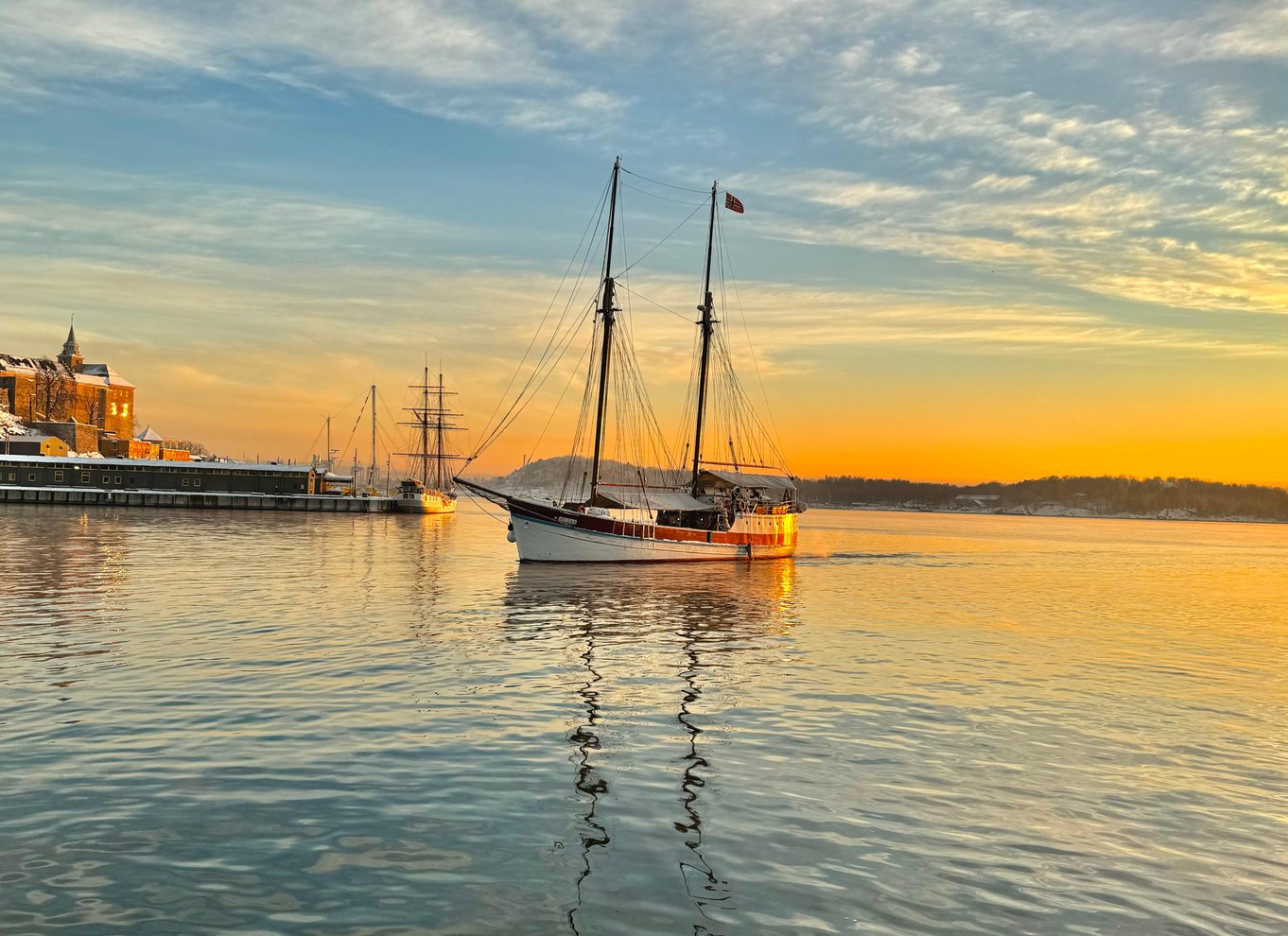 Oslo: Oslo Fjord Sightseeing Cruise med sejlskib