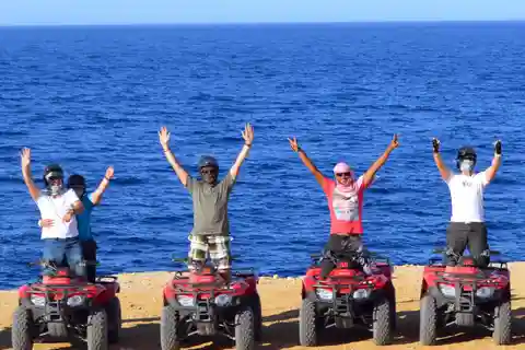 Hurghada: Avventura mattutina in quad e ATV lungo il Mar Rosso
