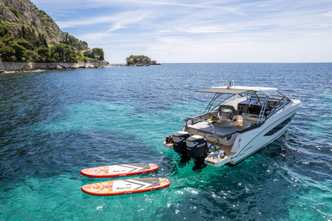 Nice: Luxury Private Boat Tour with Chef & Aperitivo Full Day Cannes & Îles de Lérins