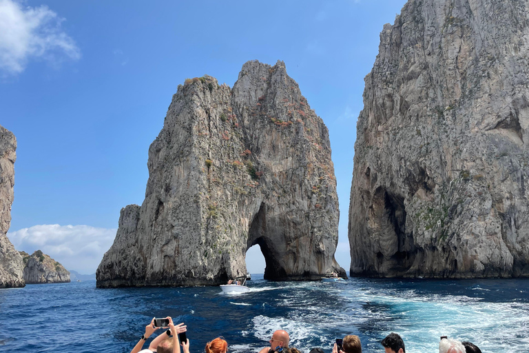 Blue Tour Capri (island tour by boat) departing from Naples