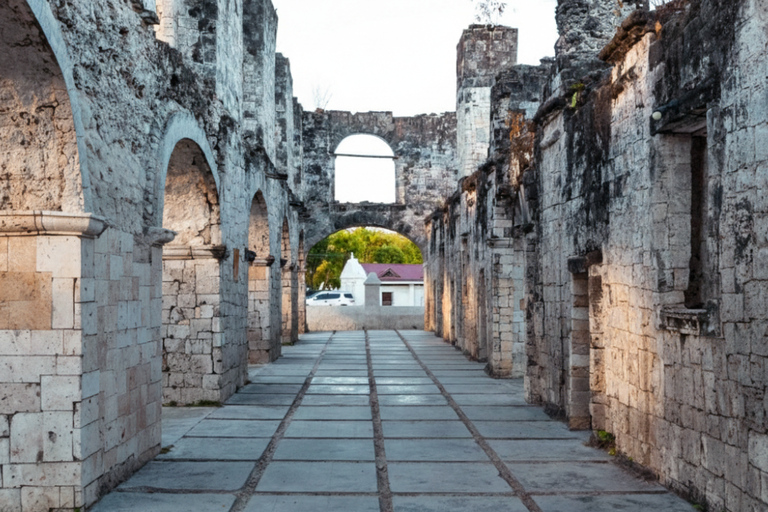 Dumaguete: Oslob Whale Watching Tour with the ruins sidetrip Pick-up outside Dumaguete only