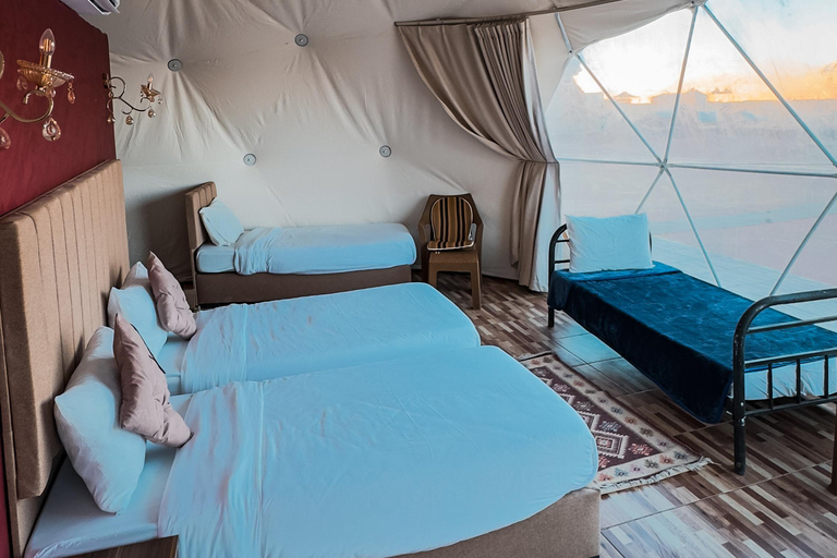 Wadi Rum: Desert Camp Tour With Jeep Safari And Star Gazing: