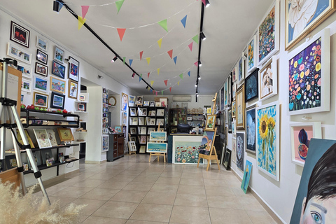 Mostar: Boutique Painting Experience in an Artist's Studio