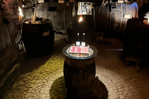 Unique experience in a medieval winery with wine tasting