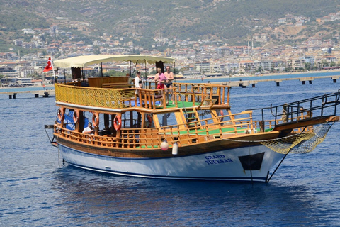 Tour de medio día de pesca en el mar desde AlanyaTraslado desde el oeste de Alanya