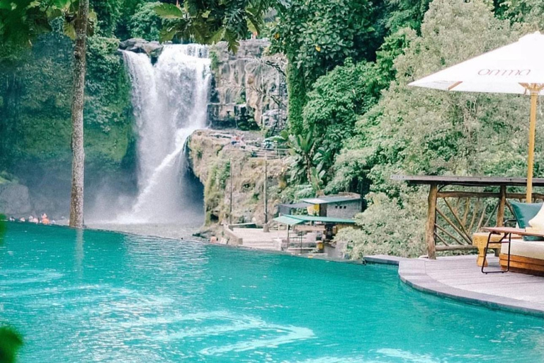 Ubud: Waterfalls, Water Temple & Monkey Forest Shared Tour Shared-Group Tour with Hotel Transfer