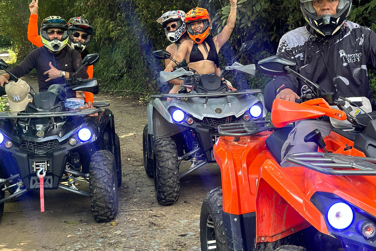 Medellin: Barbosa ATV Guided Tour mit Wasserfällen und Pools.