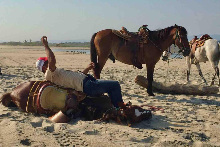 From Huatulco: Beach Horseback Riding Experience Regular Beach Horseback Riding Tour (2 hours)