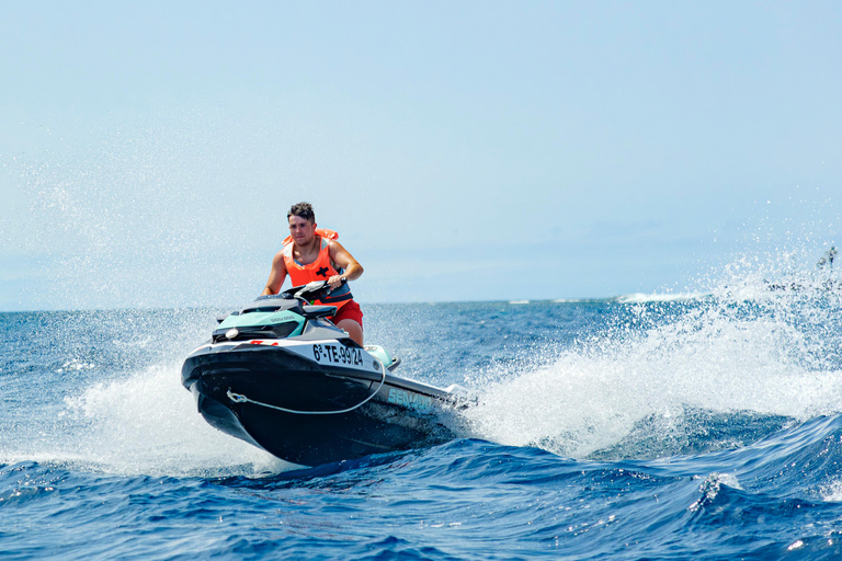 Tenerife: Jet Ski Ocean 1-Hour Safari with Optional Transfer 2 hours JetSki safari for two