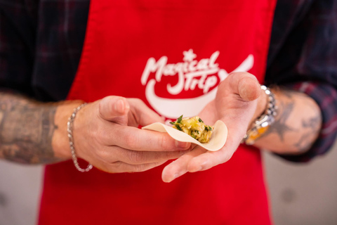 Osaka : Cours de cuisine et dégustation de saké avec visite du marché local