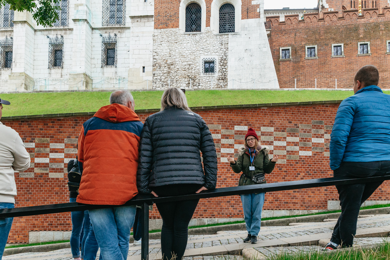 Cracovie : visite guidée de la colline du WawelVisite de groupe en anglais