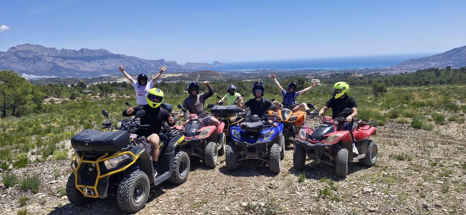 Two-seater quad tour through the jungle