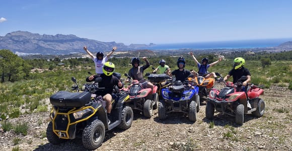 Benidorm: Two-Seater Quad Bike Tour Through the Jungle