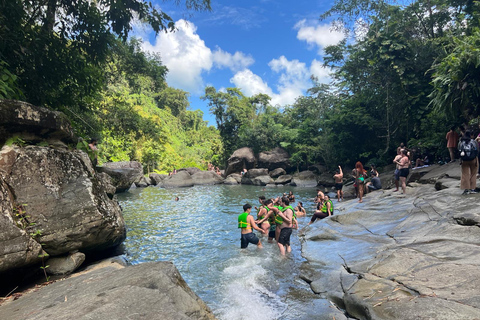 El Yunque Rainforest; Waterslides, Beach, Dine and Shop Tour El Yunque Rainforest Waterslides and Beach Tour