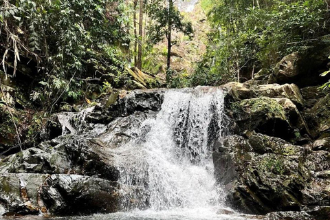 Langkawi Hidden Waterfall Hiking Tour with Thai Island Views